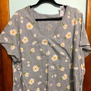 Old Navy Everyday Tee 3x Daisies